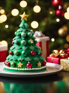 Christmas Tree Cake