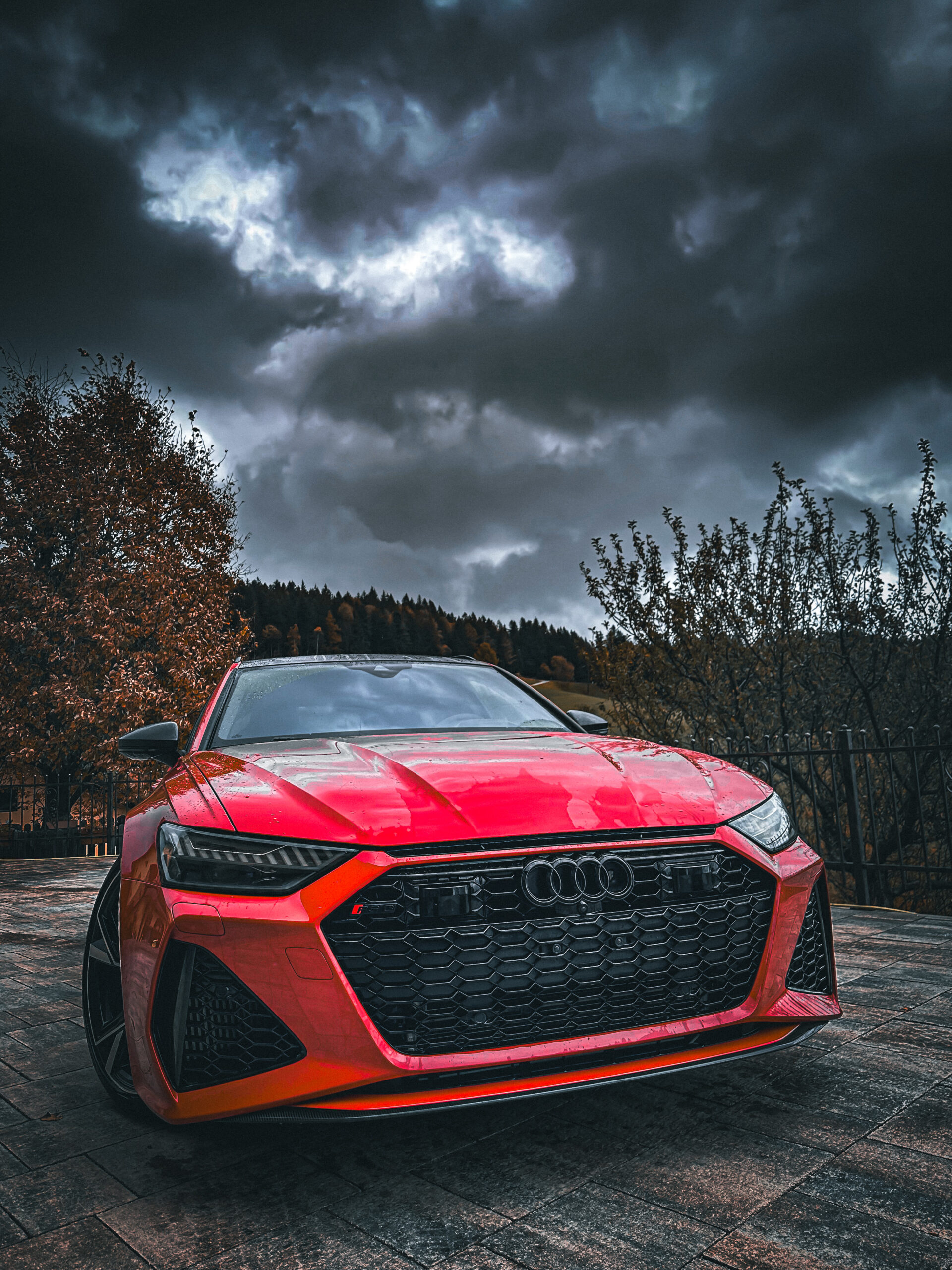 My red Audi RS6