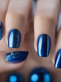 Maintaining Blue Nails